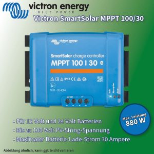 Victron SmartSolar MPPT 100/30 Laderegler
